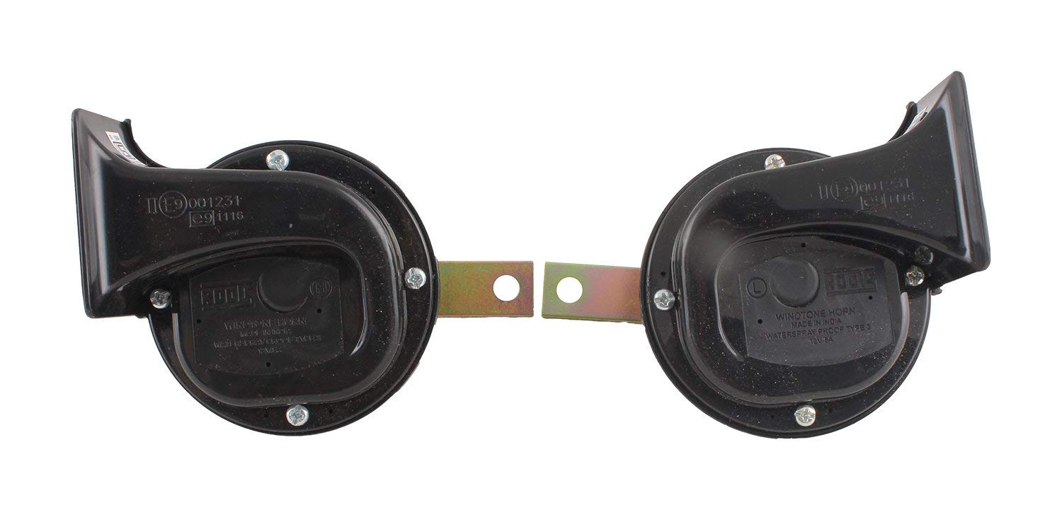 Roots Black Center Windtone Horn MotrParts