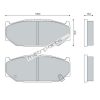 Super Circle Maruti Swift Dzire Front Brake Pad