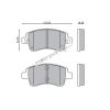 Front Brake Pad (Set) - Fits Toyota Etios