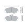 Super Circle Honda City Front Brake Pad Type 5