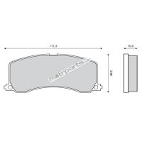 KBX Maruti Esteem Front Brake Pad, KBX Maruti Baleno Front Brake Pad