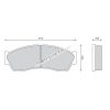KBX Tata Indigo Front Brake Pad
