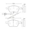Super Circle Skoda Superb Front Brake Pad
