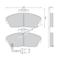 Super Circle Tata Safari Front Brake Pad