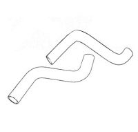 Radiator Hose (Set) - Fits Toyota Qualis