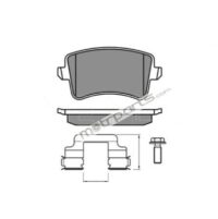Meyle Audi A4 Rear Platinum Brake Pad