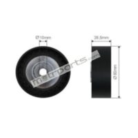 SMR Guide Pulley 1670 S / 46440604 - Fits Fiat Palio