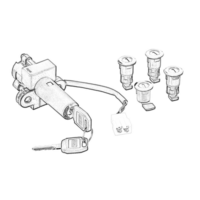 Genuine Ford Fiesta Lock Set Type 1