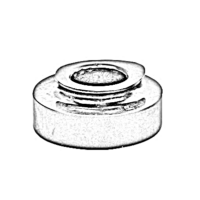 VIR Coil Spring Pad (3rd O/S) (2 Pcs) 2213 0484 - Fits Tata Spacio