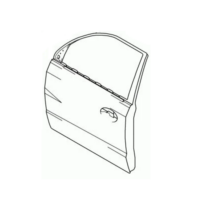 Front Door Panel Rear Door Assy (RH) 0103AAZ02150NA - Fits Mahindra KUV 100 (mFalcon)