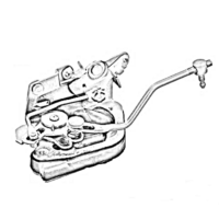 Front Door Latch Assy (LH) - Fits Skoda Octavia
