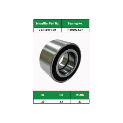 FAG Ford Fiesta Rear Wheel Bearing