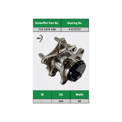 FAG Maruti Ertiga Rear Wheel Hub