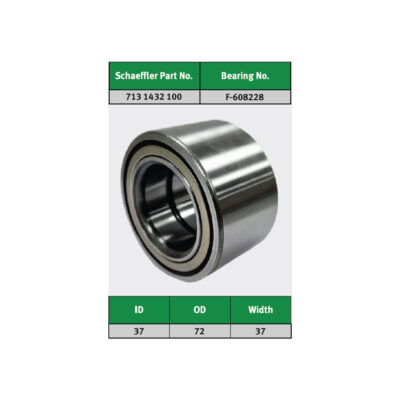 FAG Mahindra Logan Front Wheel Bearing, FAG Nissan Micra Front Wheel Bearing, FAG Renault Pulse Front Wheel Bearing