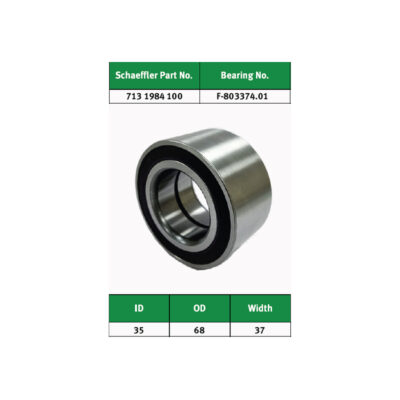 FAG Fiat Uno Front Wheel Bearing, FAG Tata Indica Front Wheel Bearing