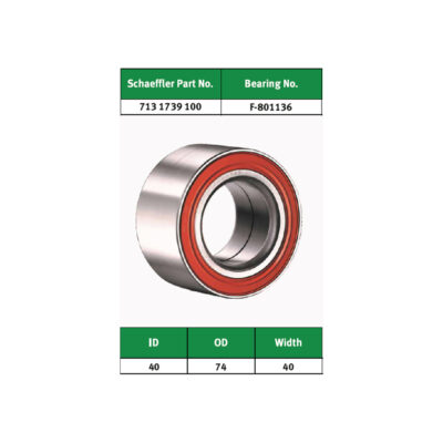 FAG Skoda Octavia Front Wheel Bearing, FAG Volkswagen Ameo Front Wheel Bearing