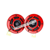 Roots Spider Eco Horn Pair (12V, Red)