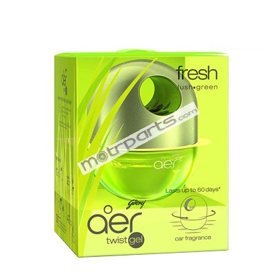 Godrej Aer Twist Lush Green Car Dashboard Air Freshener