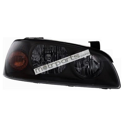 Hyundai Elantra Headlight Right Black
