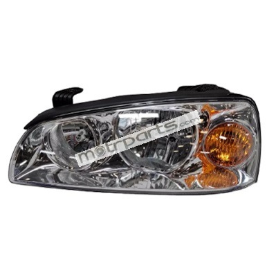 Hyundai Elantra Headlight Left Chrome