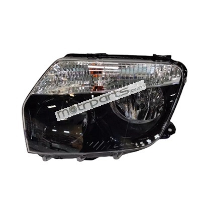 Renault Duster Headlight Left Black