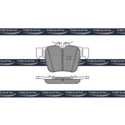 Meyle Mercedes Benz C-Class Rear Platinum Brake Pad Set