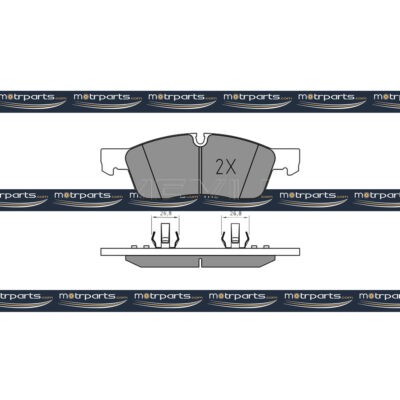 Meyle Mercedes Benz GLE-Class Front Platinum Brake Pad