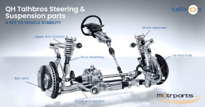 QH Talbros Steering and Suspension Parts key to vehicle Stability