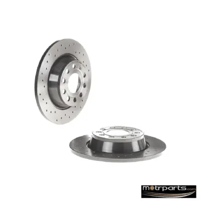 Brembo Skoda Superb Rear Disc Rotor Drilled, Volkswagen Passat