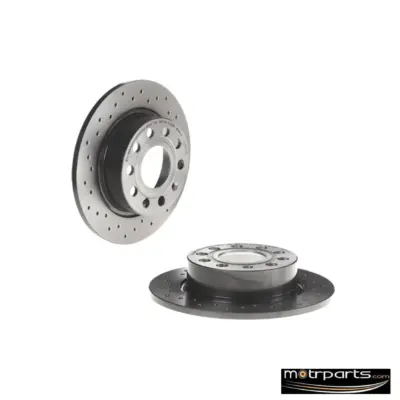 Brembo Volkswagen Vento Rear Disc Rotor, Skoda Laura