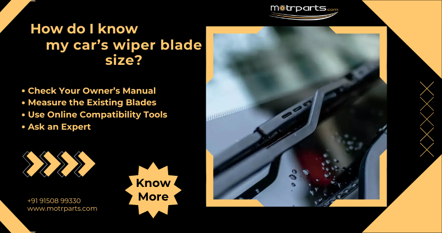 How do I know my car’s wiper blade size