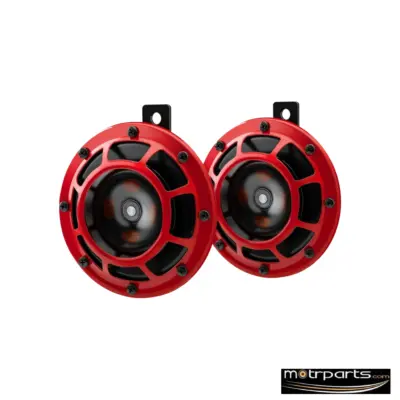 Hella Red Grill Horn (Set) - 003.399-842