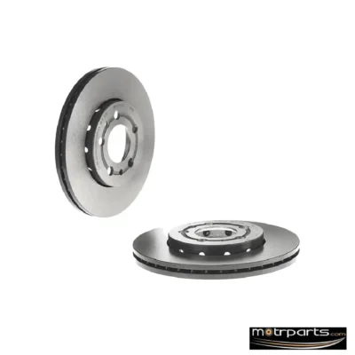Brembo Front Disc Rotor Vented Type Set 09701111 for Skoda Rapid, Fabia