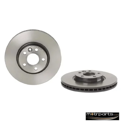 Brembo Front Disc Rotor Vented Type Set 09A42731 for Volvo S60