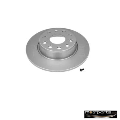 Meyle Rear Platinum Disc Rotor Solid Type (LH/RH) 115 523 0012/PD for Skoda Laura, Superb