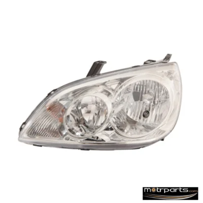 Head light Assy (Chrome) (LH) Fits Ford Fiesta (Type 1)