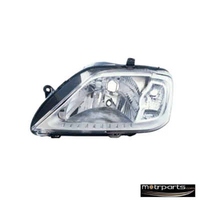 Head light Assy (Chrome) (LH) Fits Mahindra Logan