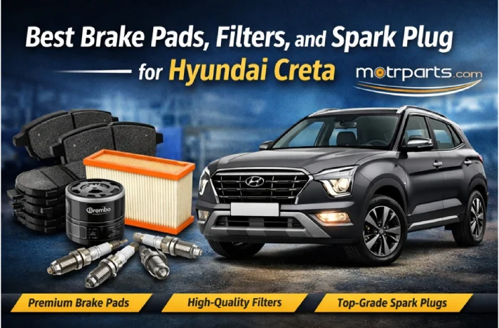Best Brake Pads, Filters, and Spark Plug for Hyundai Creta