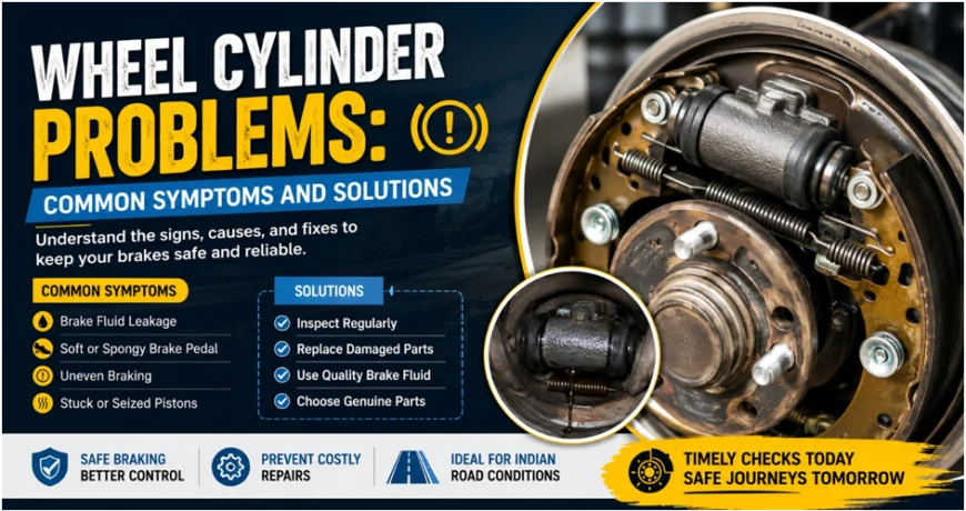 Wheel Cylinder Problems_ Common Symptoms and Solutions