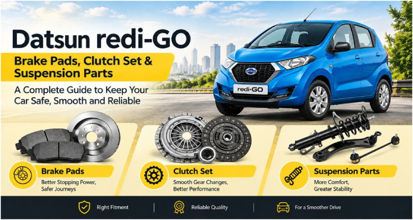 Datsun Redi-Go Spare Parts: Brakes, Clutches & Suspension - A Complete Guide 1 Datsun Redi-Go Spare Parts Brakes Clutches & Suspensions