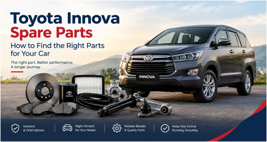 How to Find The Right Toyota Innova Spare Parts for Your Car 1 How to Find The Right Toyota Innova Spare Parts for Your Car
